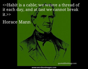 Horace mann quote