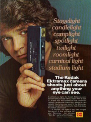 Flashback: Michael Landon Stars in Kodak Ads