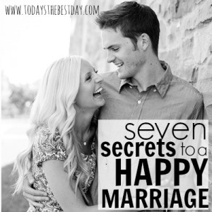 Secrets to a Happy Marriage
