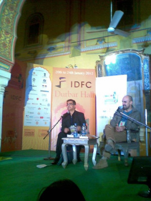 ... : The JLF story (Rushdie, Hari Kunzru, Amitava Kumar, Satanic Verses