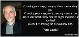 More Peter Gabriel Quotes