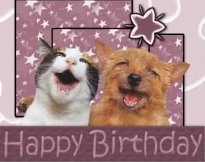 Happy Birthday Dogs and Cats