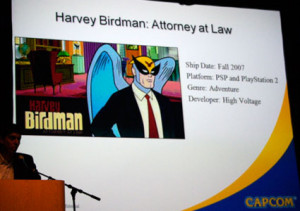capcom announces harvey birdman attorney at law