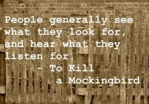 harper lee.-- need to re-read this.