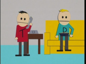 South Park 2x01 Terrance & Phililp in 'Not Without My Anus'