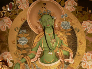 the goddess green tara is a gentle female embodiment of universal ...