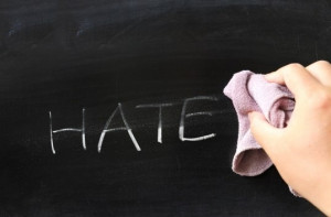 remove hate embrace love life