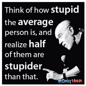 stupid people