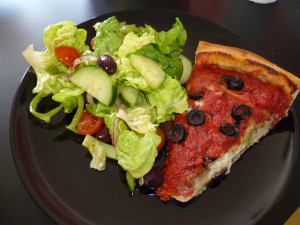 These are the homemade chicago style pizza sauce vegan Pictures