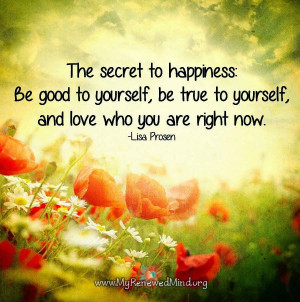 secret to happiness Happy Life Quote