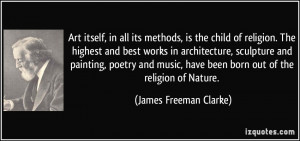 More James Freeman Clarke Quotes