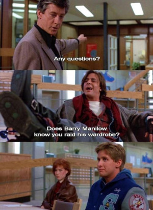 One of my favorite quotes from The Breakfast Club! 