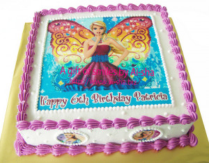 Barbie Edible Cake Images