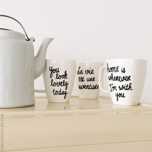 Happy Quote Mugs