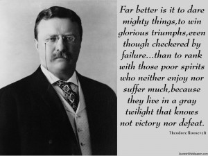 Image for Theodore Roosevelt Victory Quotes