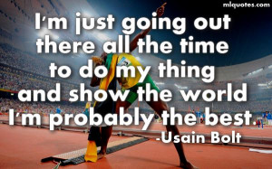 ... The Time It Took Olympian Sprinter Usain Bolt To Beat A World Record