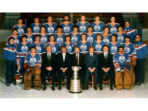 In 1984, the Edmonton Oilers won their first Stanley Cup with a ...