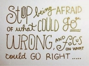 an over-analyzer when it comes to certain things, other things ...