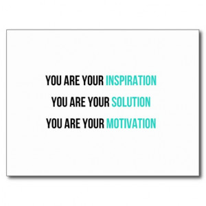 Inspirational Quotes Post Card