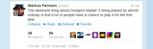 They saw an opportunity when Markus began tweeting about Dungeon ...