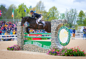 ... (NZL) riding Quimbo wins the 2013 Rolex Kentucky Three-Day Event