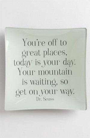You're Off To Great Places' Trinket Tray available at Nordstrom