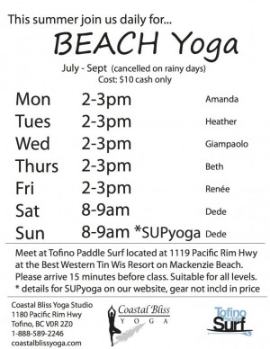 Every Day Yoga Beach Yoga Every Day