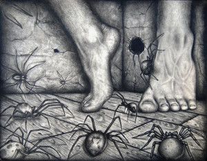 Arachnophobia (fear of spiders) - by herrerabrandon66 on reddit.com