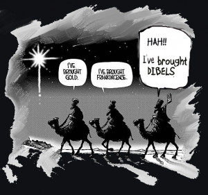 The Three Wise Men Brought