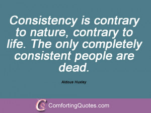 Consistency Quotes and Sayings