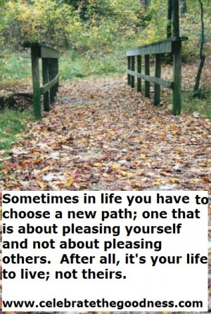 The path....