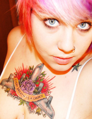 Gabby Warner - Survivor Tattoo