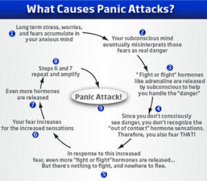 Panic attack causes chart