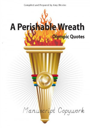this FREE Olympic Quotes Copywork pack . Each page contains a quote ...