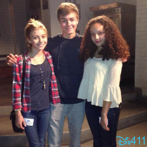 Related Pictures fun photos of g hannelius and l j benet on the set of ...
