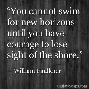 圖片標題： William Faulkner quote