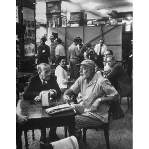 ... Coward and Ernest Hemingway at Sloppy Joe’s Bar, Key West, Florida