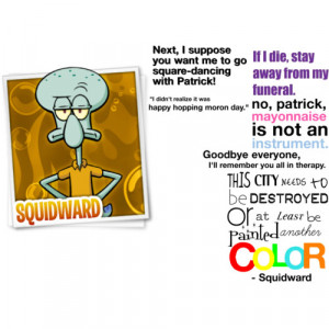 Squidward Quotes