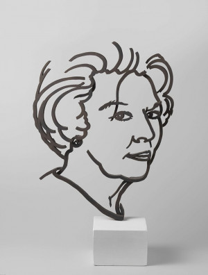 Ontwerp portret Koningin Beatrix, Jeroen Henneman, 2000: Dutch Royalty ...