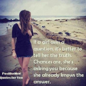 rather know the truth