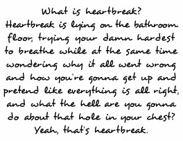 Emo Quotes About Heartbreak