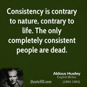 Consistency Quotes