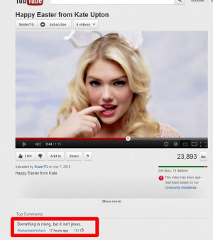 Most Priceless Youtube Comments in 2012 (25 pics)