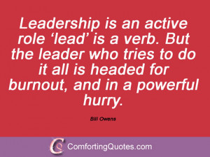 11 Quotations By Bill Owens