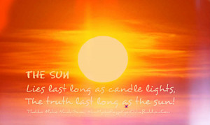 The sun – Daily quotes