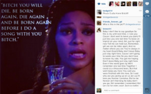 LOL! Rihanna Disses Chris Brown With L&HHATL’s Joseline Quote