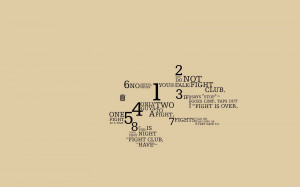 Rules Quotes Wallpaper 1680x1050 Rules, Quotes, Fight, Club ...