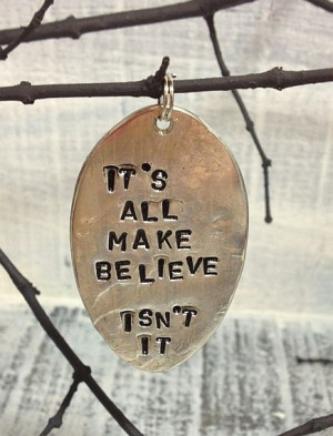 STaMPeD ViNTaGe uPCyCLeD SpooN JeWeLRy PeNDaNT - MaRiLyN MoNRoe QuoTe ...