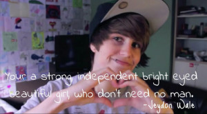 Jeydon Wale video quote