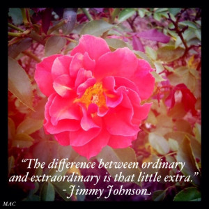 Thought for Today - Sept 20, 2012 - “The difference between ordinary ...